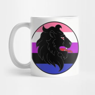 An Tir Pride - Genderfluid- Populace Badge Style 1 Mug